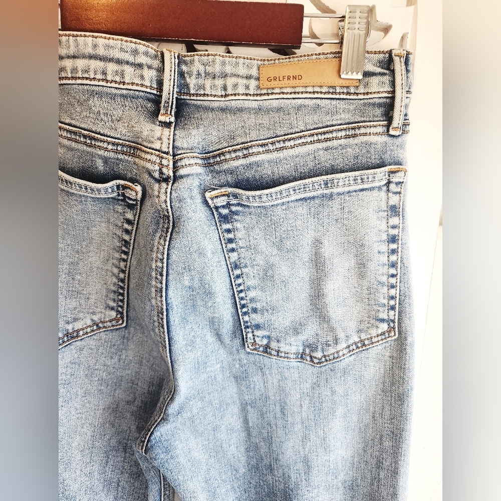 GRLFRND CARLA JEANS GOT TO BE REAL FLARE LEG WOMENS SIZE 29 - Picture 15 of 15